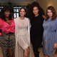 Models Precious Lee, Ashley Graham, Julie Henderson and Tara Lee attend the celebration of the launch of Graham’s new book, A New Model, at Indochine in New York City on May 11, 2017. (Bryan Bedder/Getty Images for Lane Bryant)